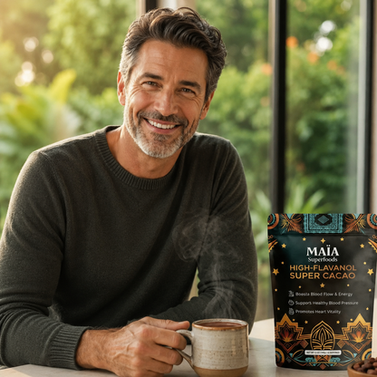 Naturally Boost Nitric Oxide & Blood Flow With Ceremonial Cacao*