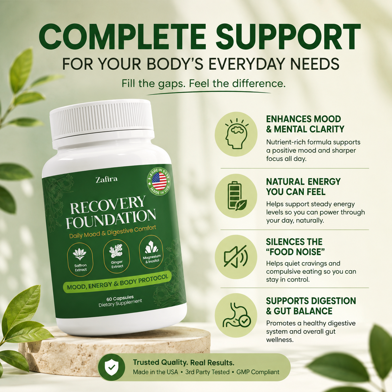 Zafira Recovery Foundation Capsules